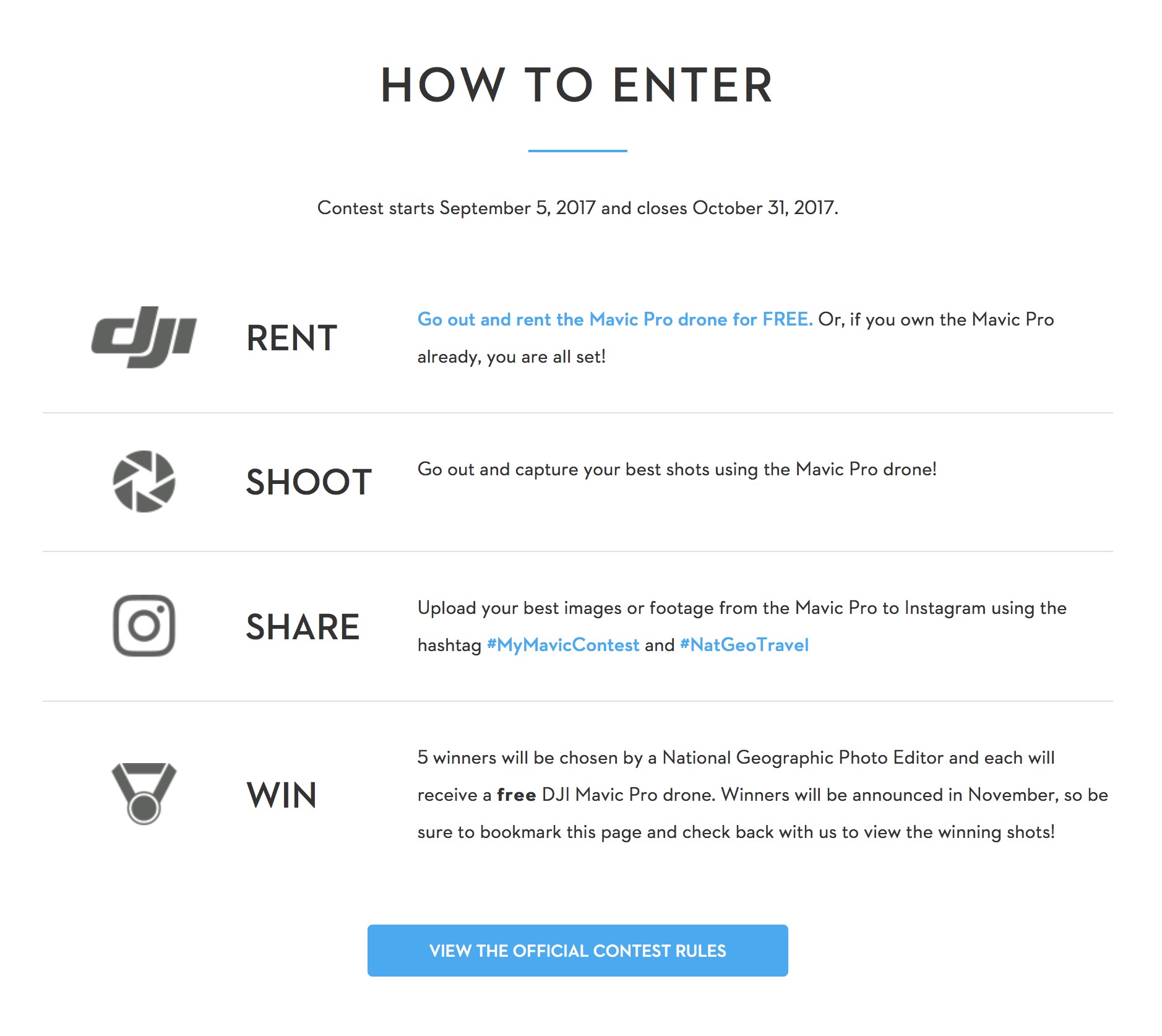 DJI and National Geographic joined forced in photo contest and free drone rental program 2