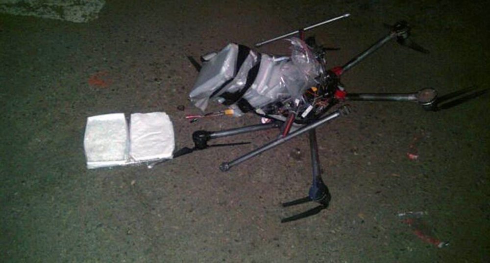 Drone smuggles meth across the border
