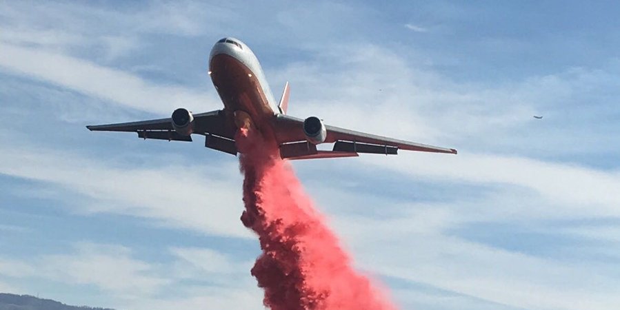 Firefighting air operations briefly suspended after drone sighting