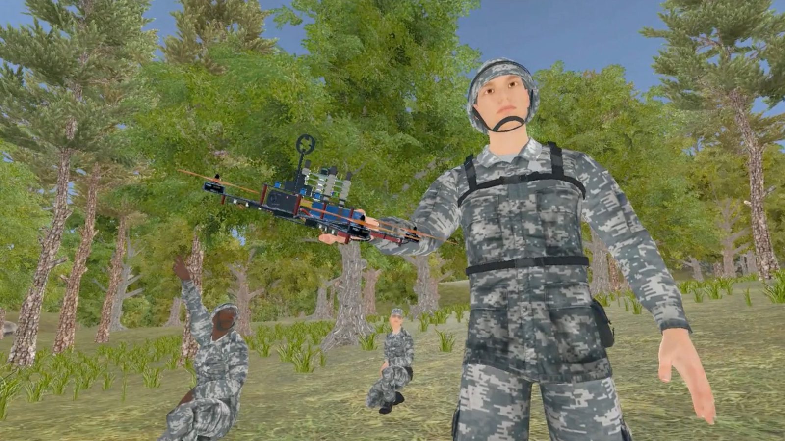 Australian kamikaze drone destroys enemy drones