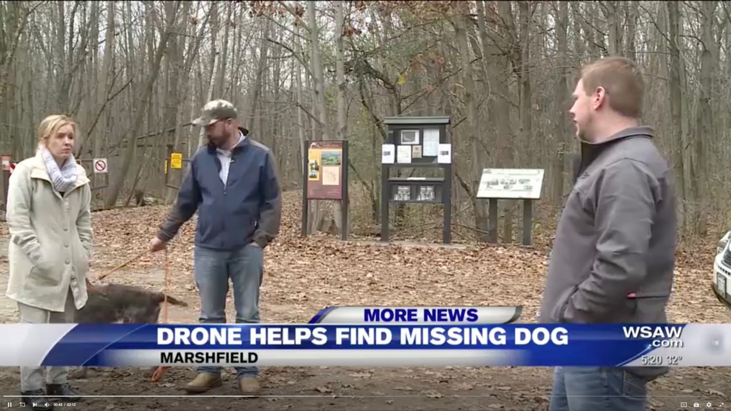 Missing dog found after 3 days with help from DJI Inspire drone