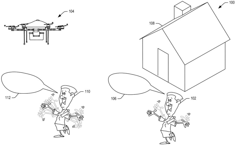 Amazon drone delivery patent dronedj