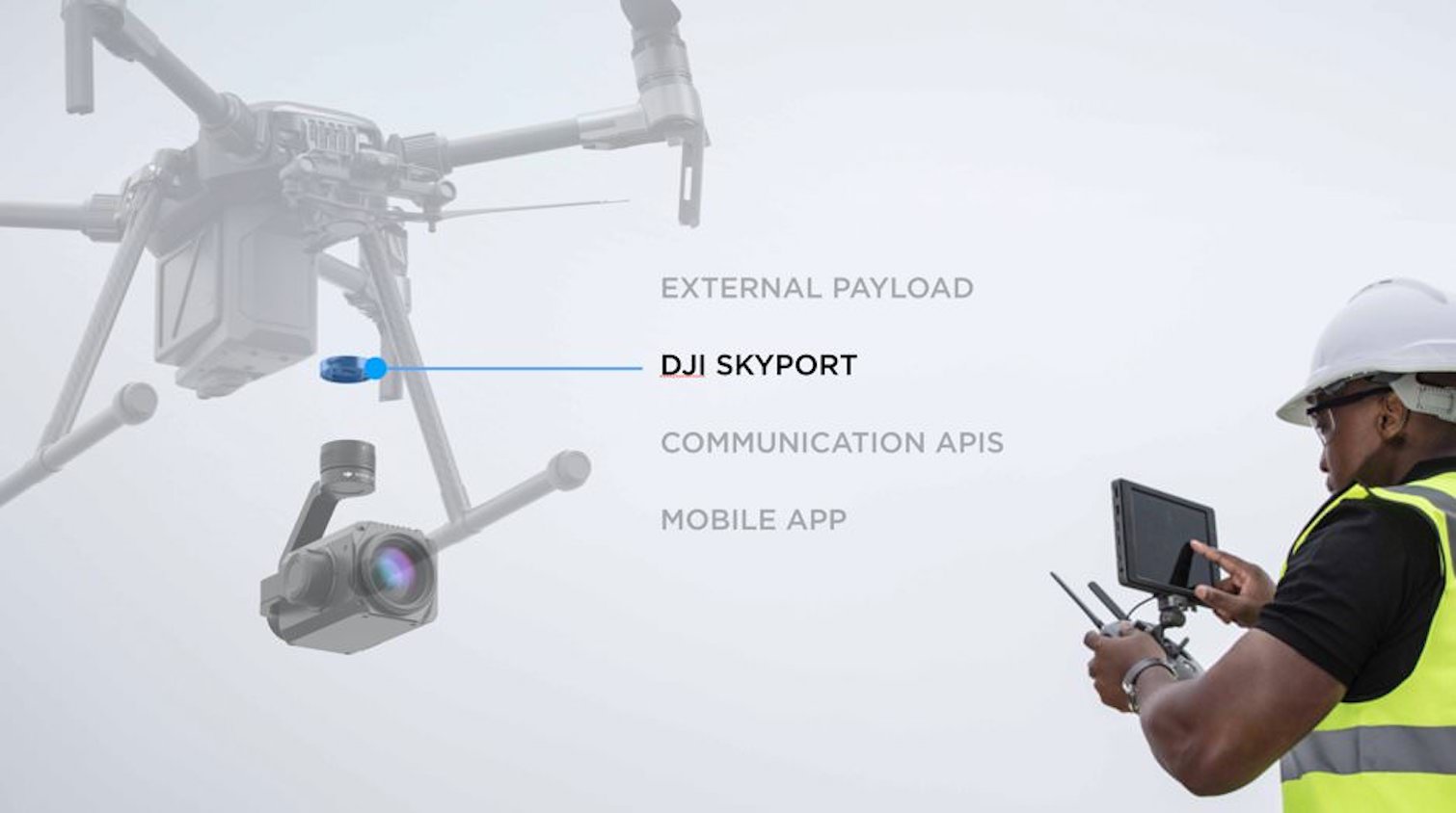 DJI onboard SDK and Skyport adapter 4