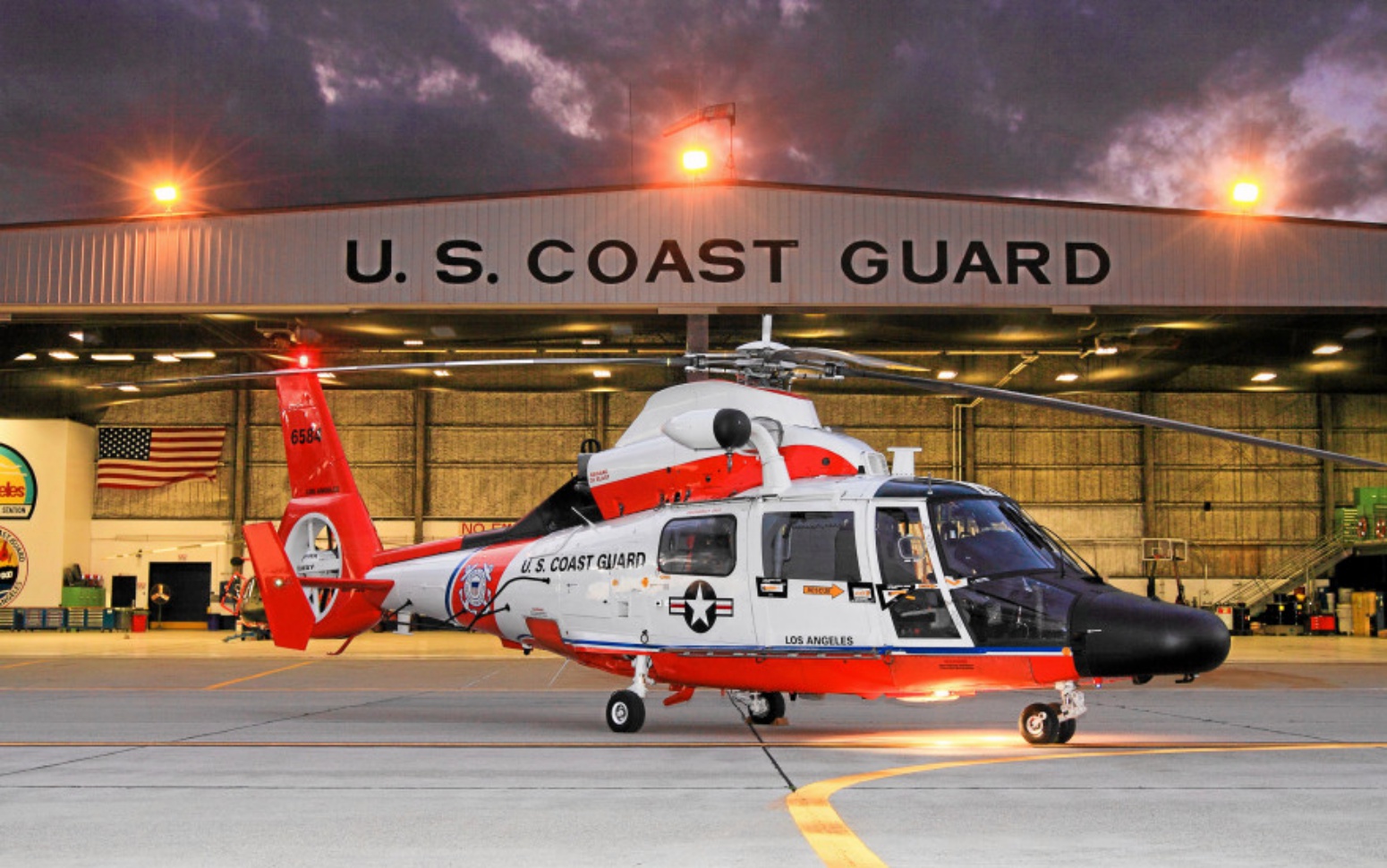 Drone came within 50 feet of hitting a MH-65 Dolphin Coast Guard helicopter