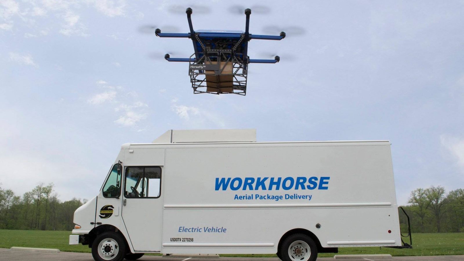 Workhorse starts autonomous drone delivery program HorseFly in Ohio