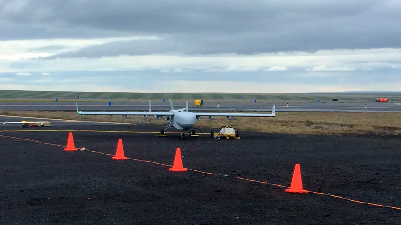 Small fire at Pendleton drone test range in Eastern Oregon
