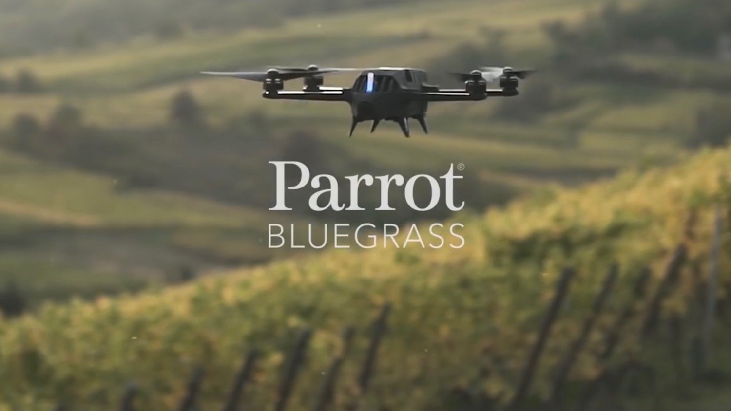 Press Release: Parrot unveils Parrot Bluegrass at the Commercial UAV Expo!