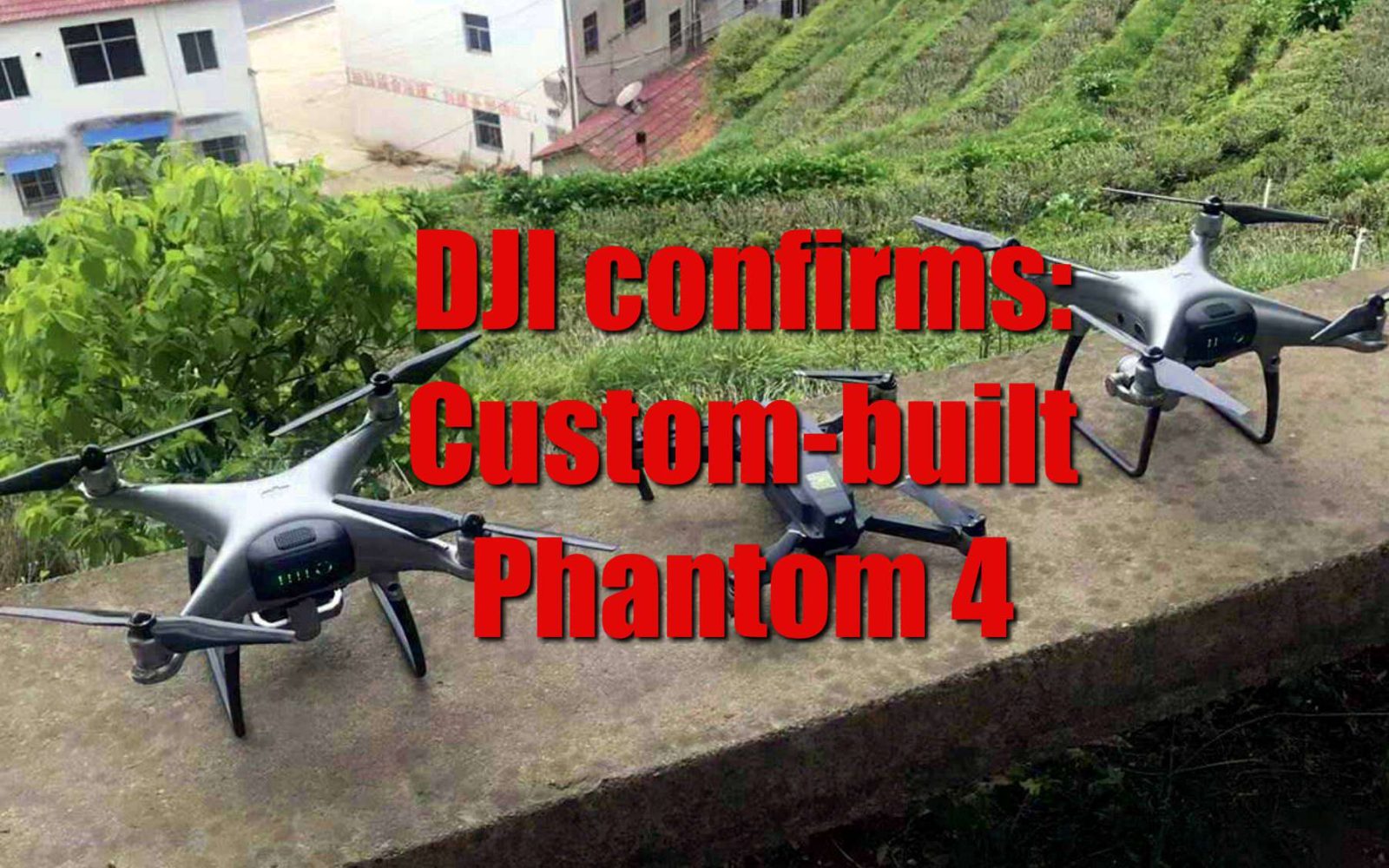 DJI confirms: these photos do not show a new Phantom 5 drone with an interchangeable lens system