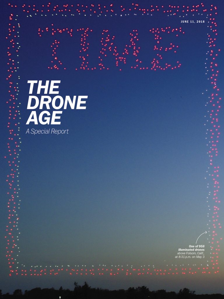 Check out this cover of TIME Magazine - The drone age is here!
