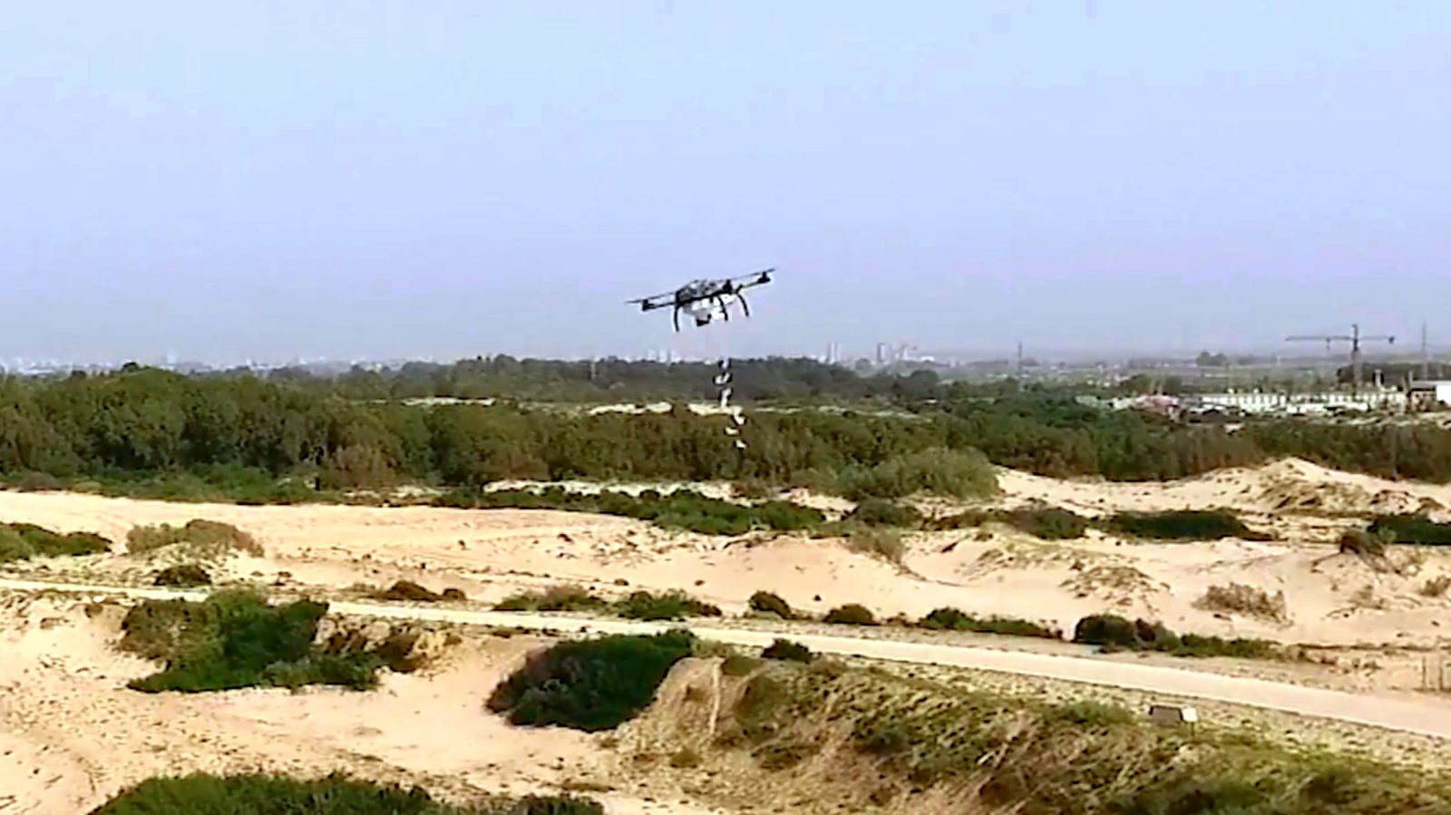 IDF develops Shoko drone to drop skunk water bags on protesting Palestinians