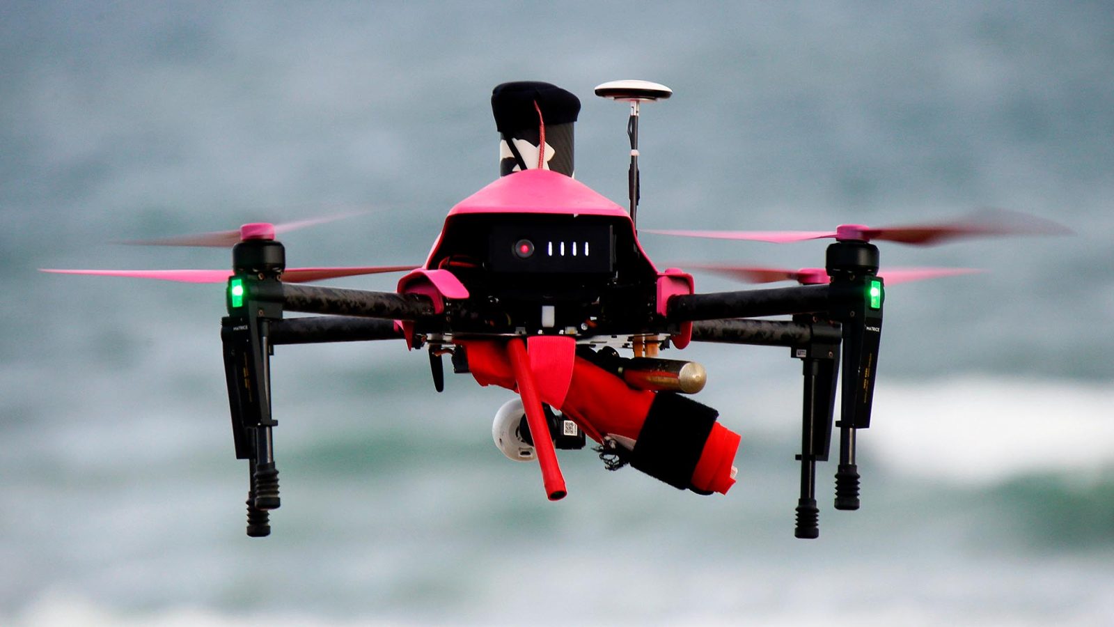 Drones are being tested to help lifeguards save lives
