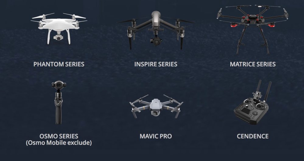 DJI CrystalSky is compatible with