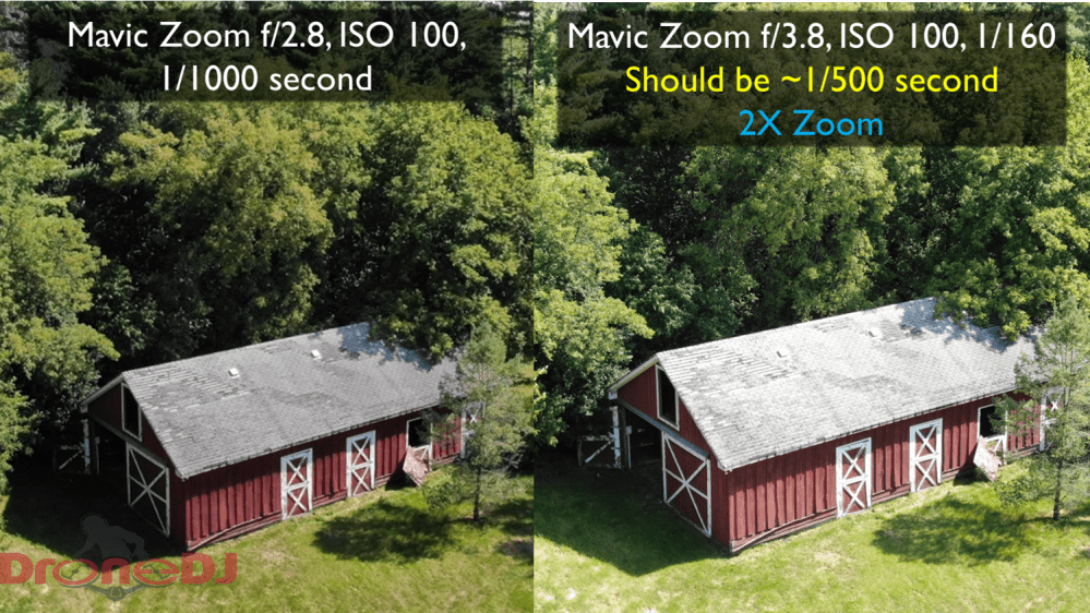 mavic 2 zoom exposure