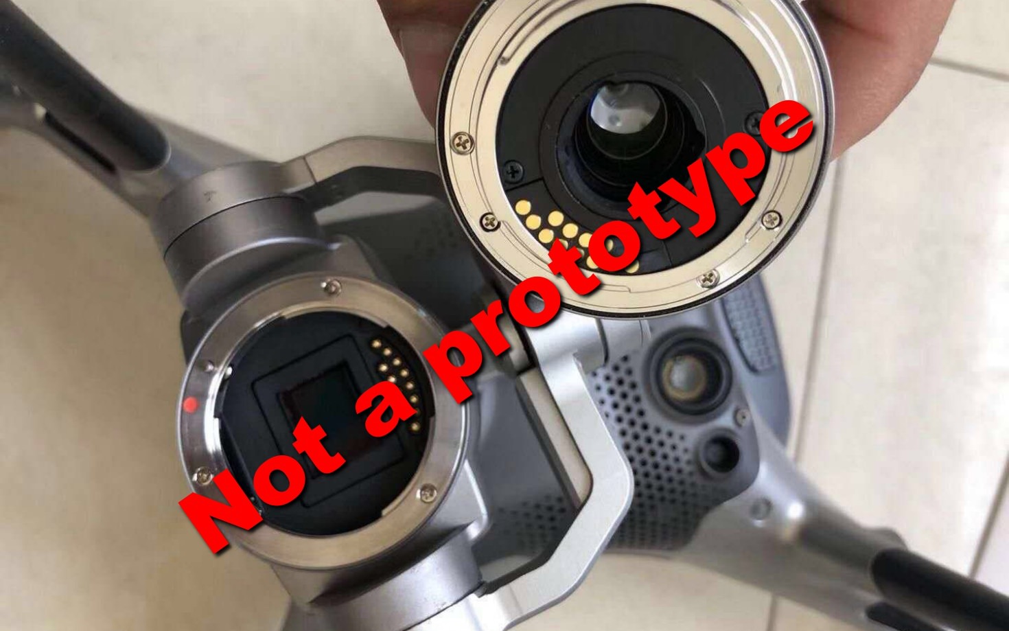 DJI reaffirms that leaked photos are not a Phantom 5 prototype