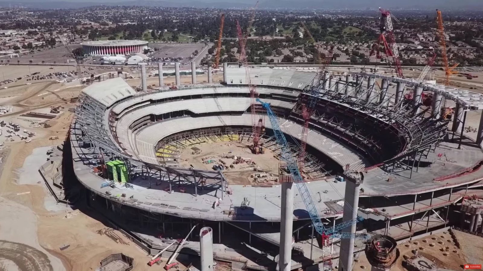 DroneRise - An inside look into the LA stadium