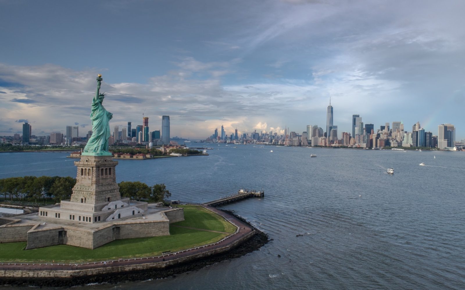 NYPD search for drone spotted 'near' Statue of Liberty