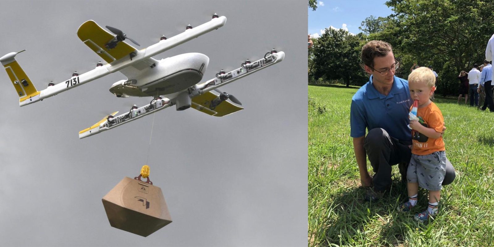 The FAA celebrates the first four successful drone delivery tests
