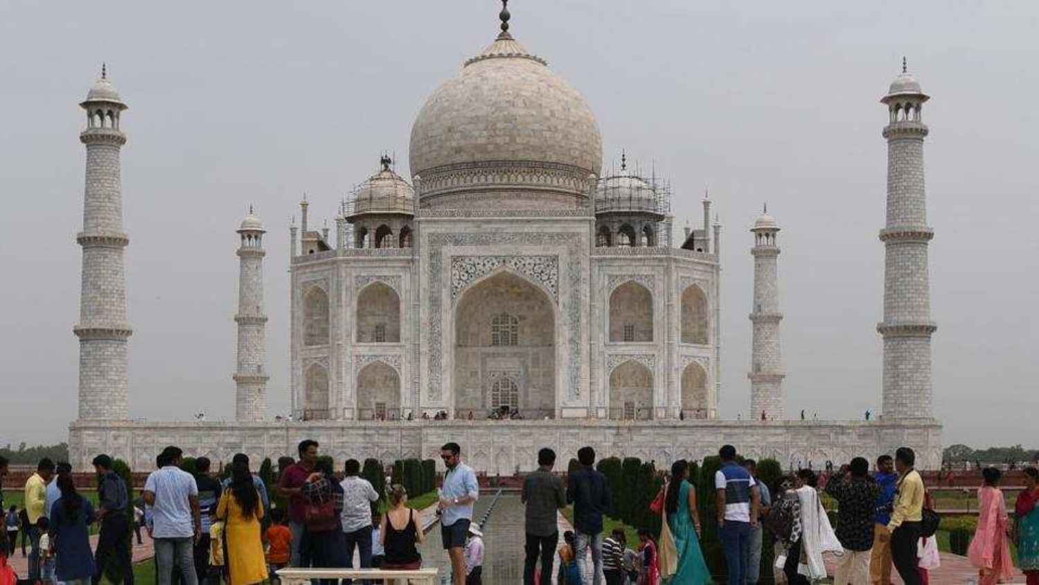 Chinese tourist takes drone into secure area at Taj Mahal