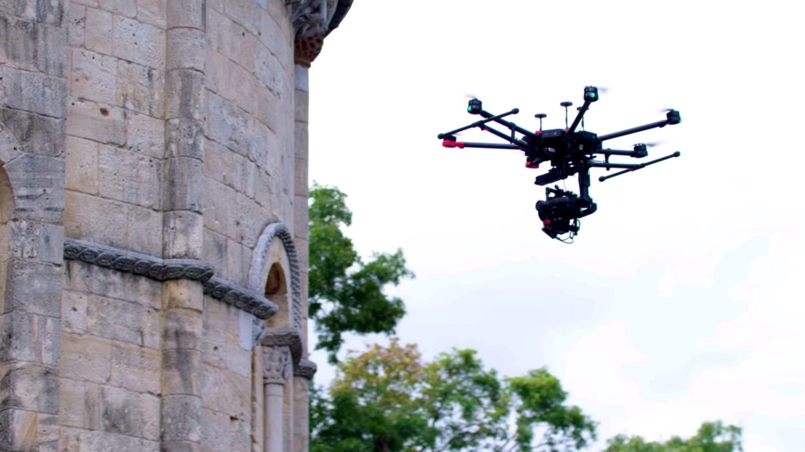 DJI and Hasselblad inspect The Met Cloisters' 12th-century Fuentidueña Apse