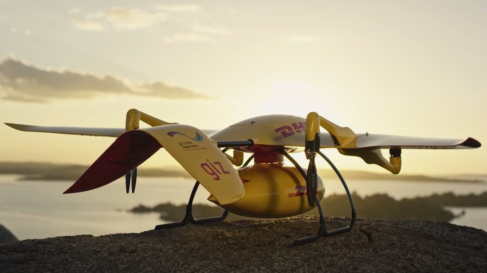 Deliver Future: DHL Parcelcopter flies 37 miles autonomously to a remote island in Lake Victoria