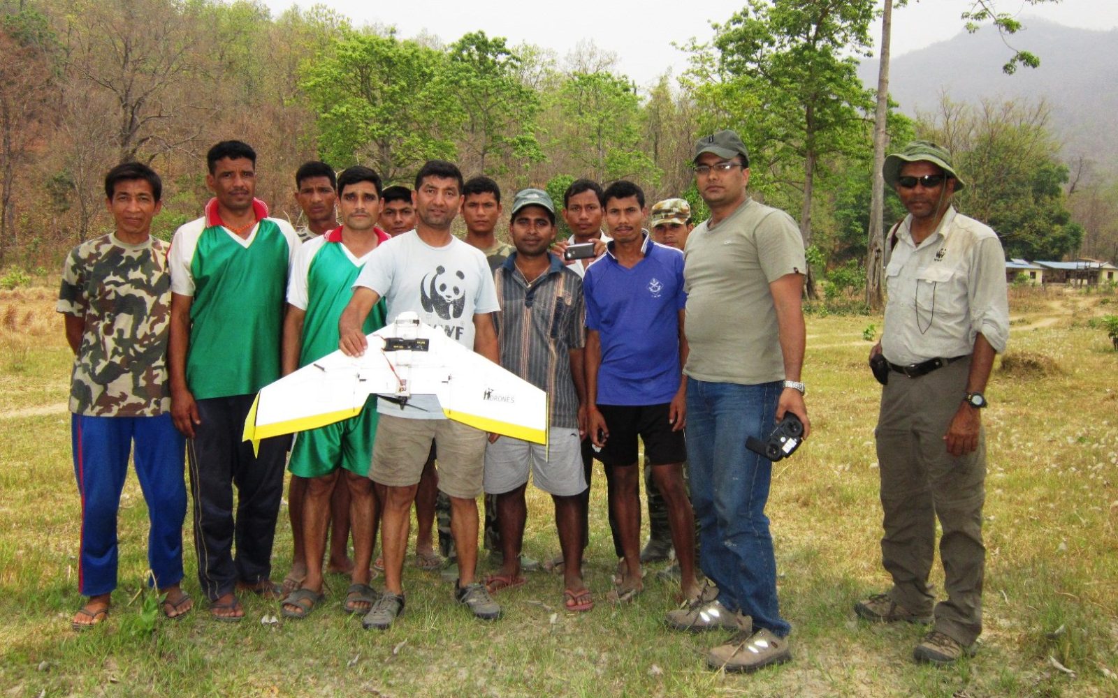 Scientists in Nepal use drones to count endangered crocodiles