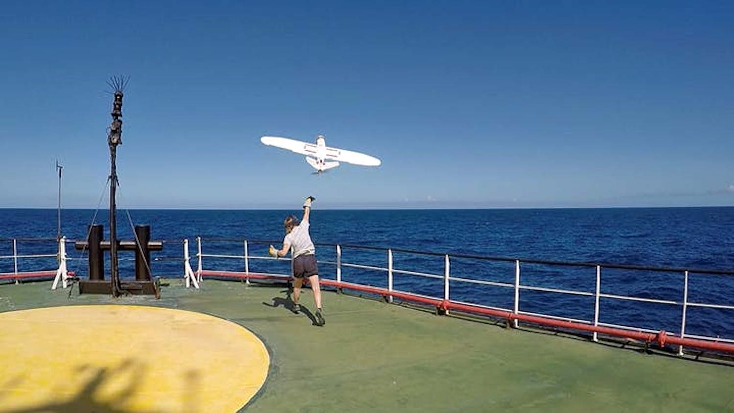 Aeromapper Talon Amphibious drone can land on water