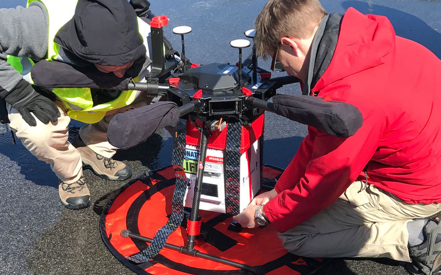 DJI Matrice 600 Pro successfully delivers kidney in Maryland test