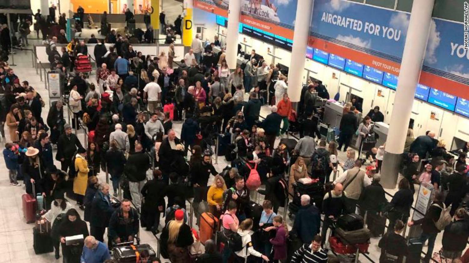 Drones shut down London's Gatwick Airport during busy holiday travel season