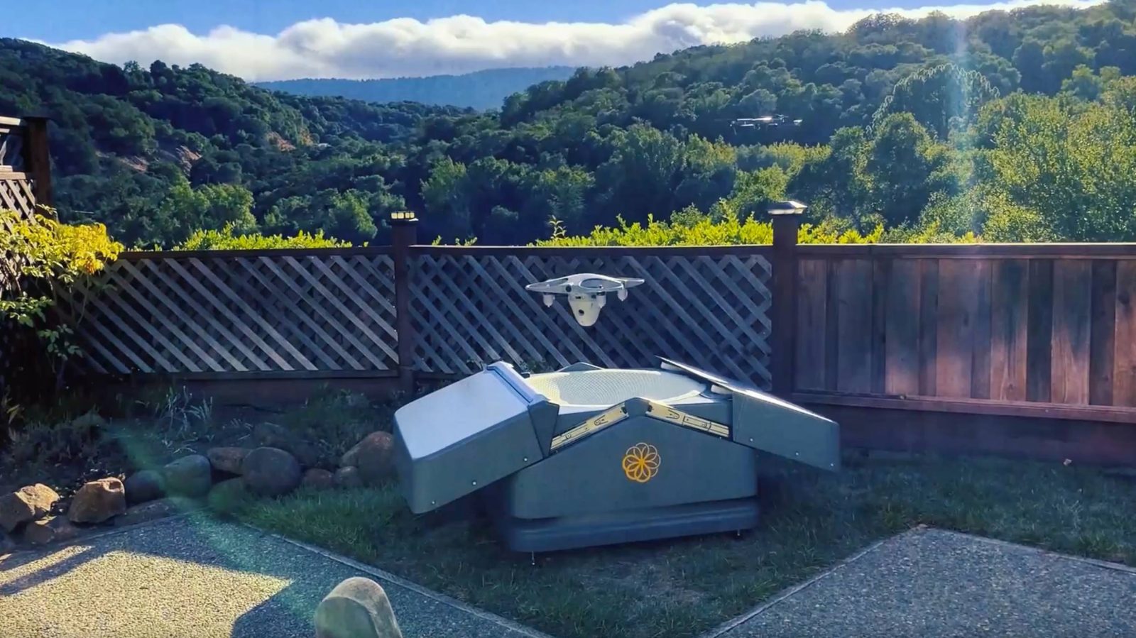 The Sunflower drone security system for your home