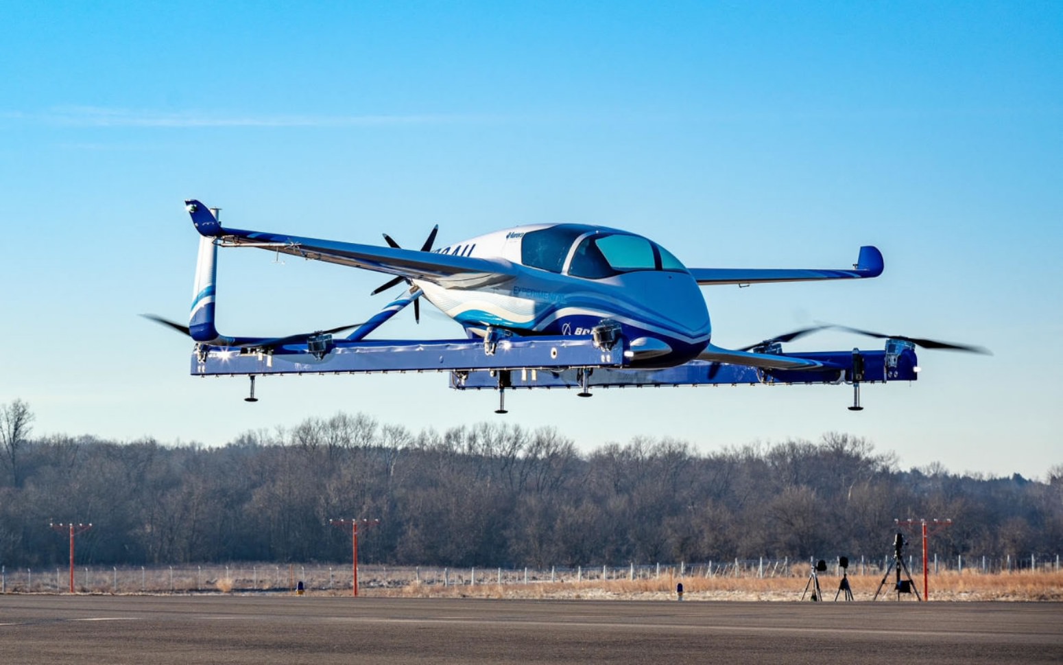 Boeing's autonomous air taxi completes its first flight