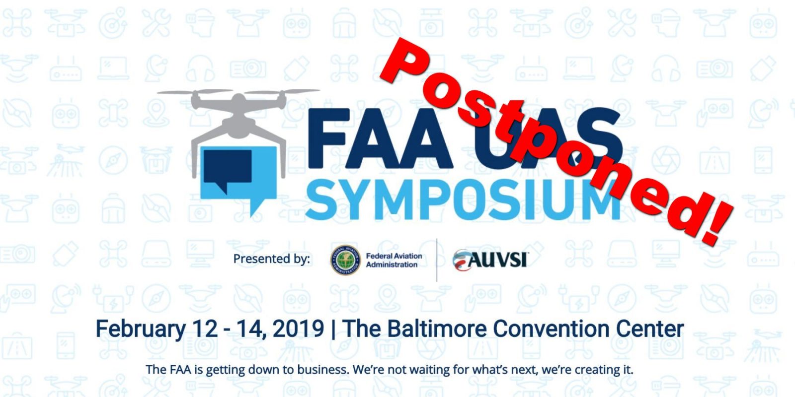 FAA-UAS-Symposium-February-2019-postponed
