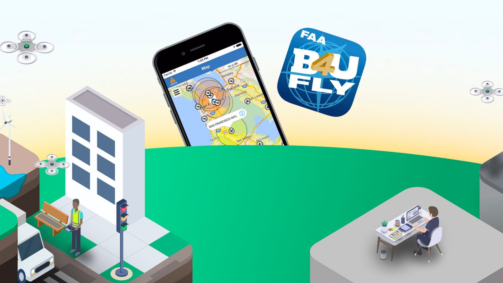 FAA partners with Kittyhawk: new B4UFLY app on the horizon