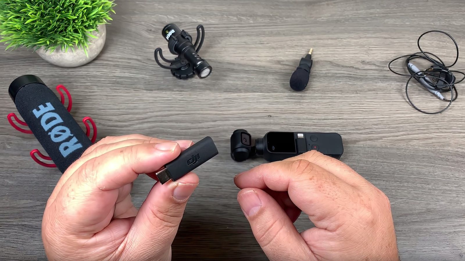 Finally, the DJI Osmo Pocket 3.5mm adapter is available