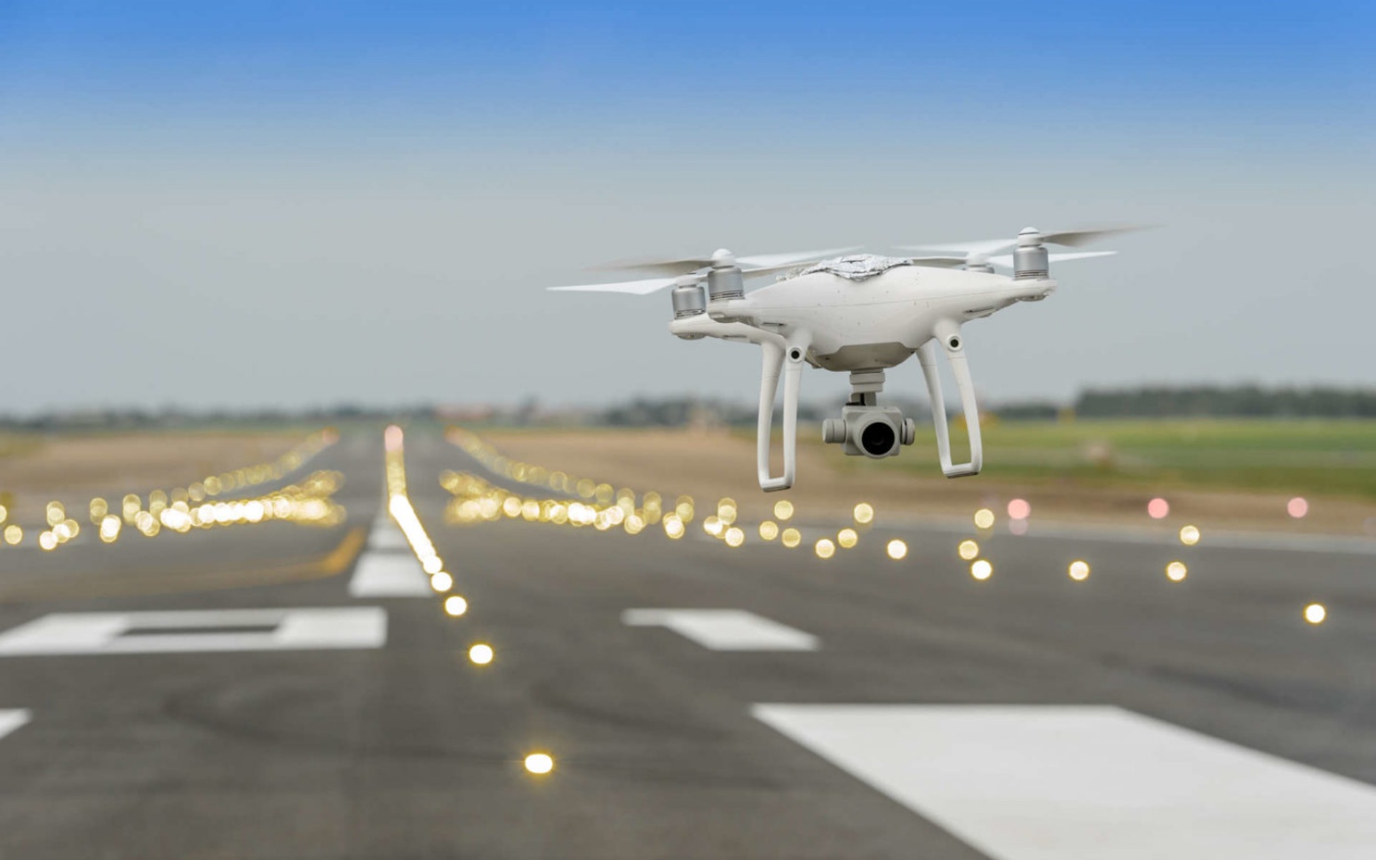 The benefits of using drones at airports