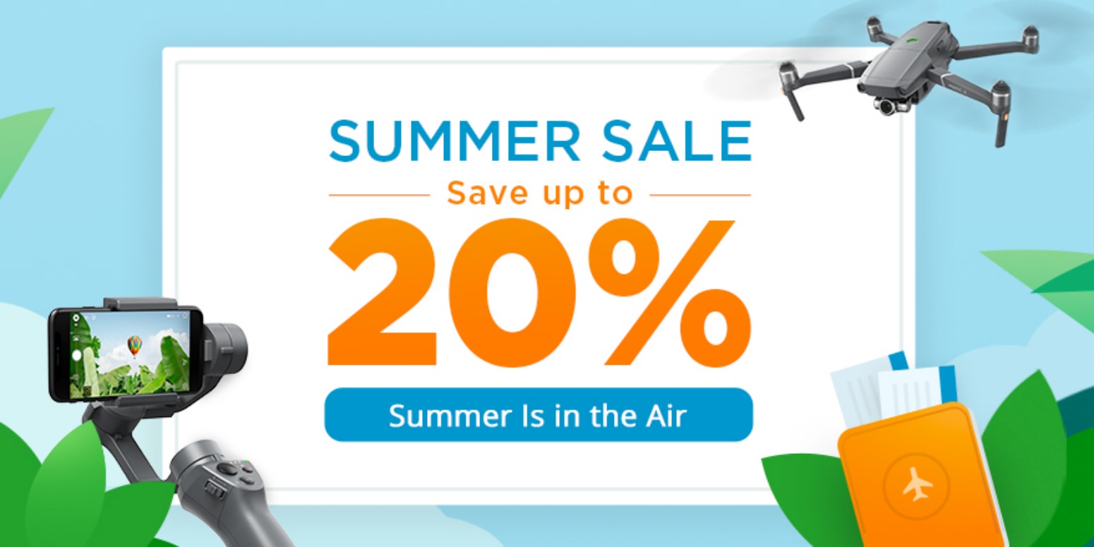 DJI Summer Sale: discounts on Mavic 2 Zoom, Mavic Air and more