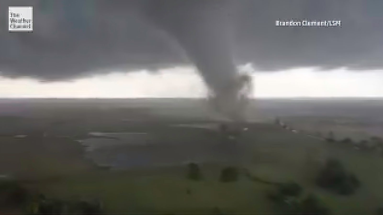 Drone captures dramatic footage of a tornado in Canton, TX [video]