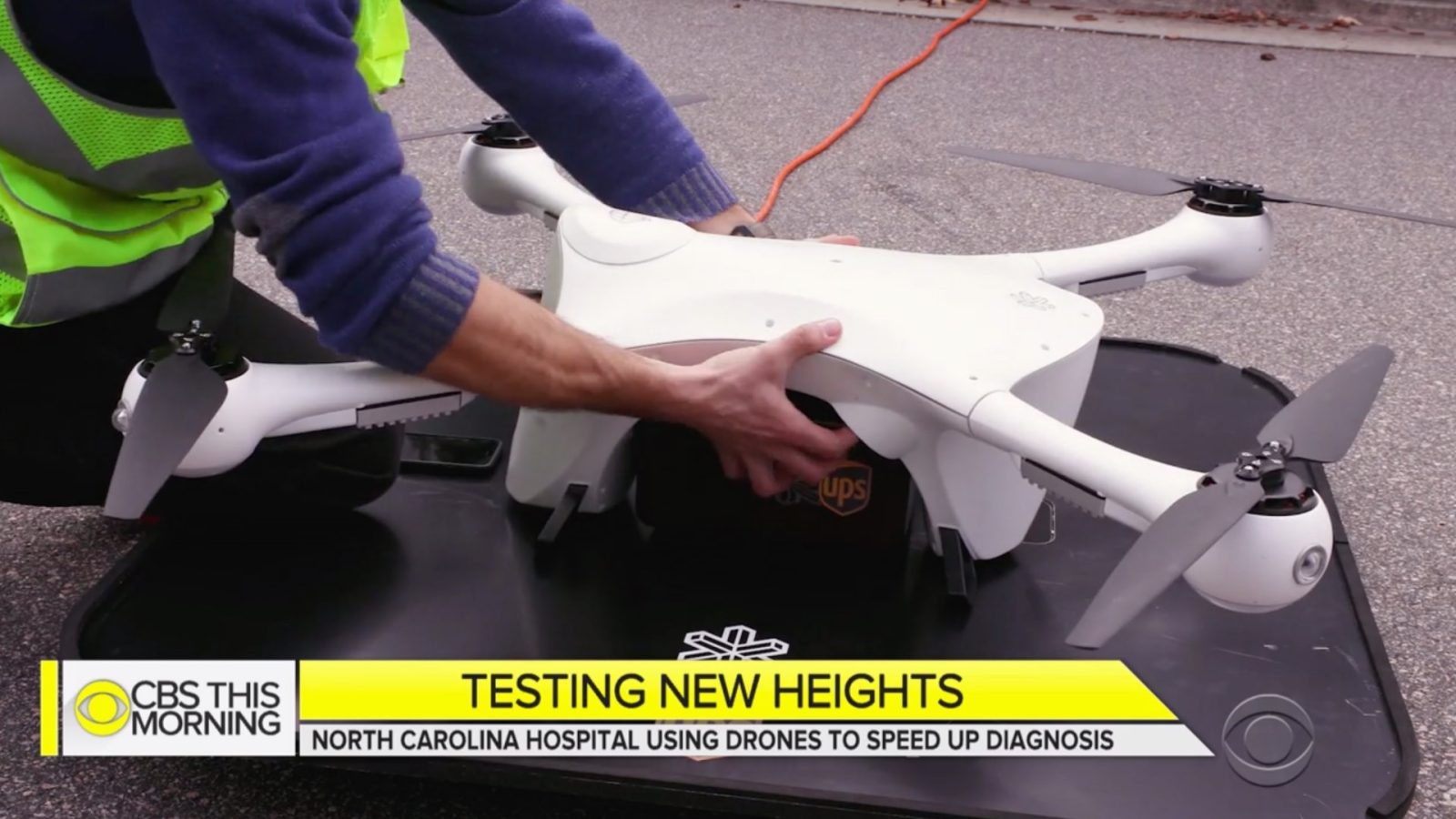North Carolina drone delivery program helps diagnose patients faster
