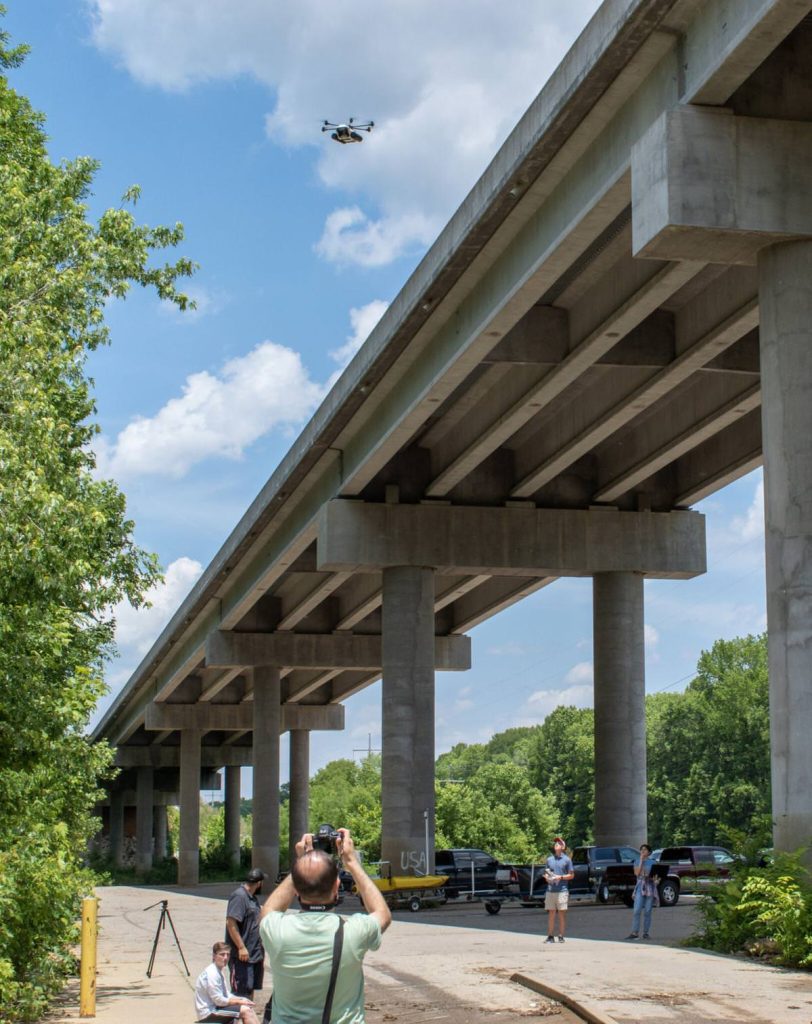 Drones used to inspect troubled bridges in South Carolina