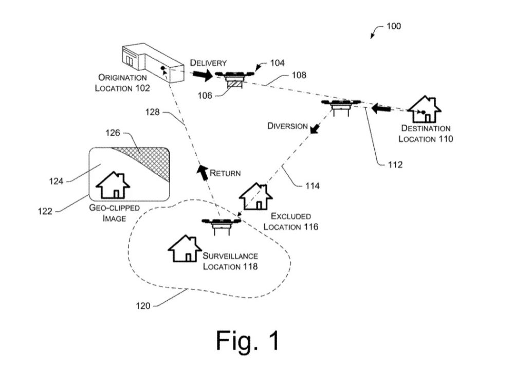 Amazon delivery drones to spy on your home, patent shows