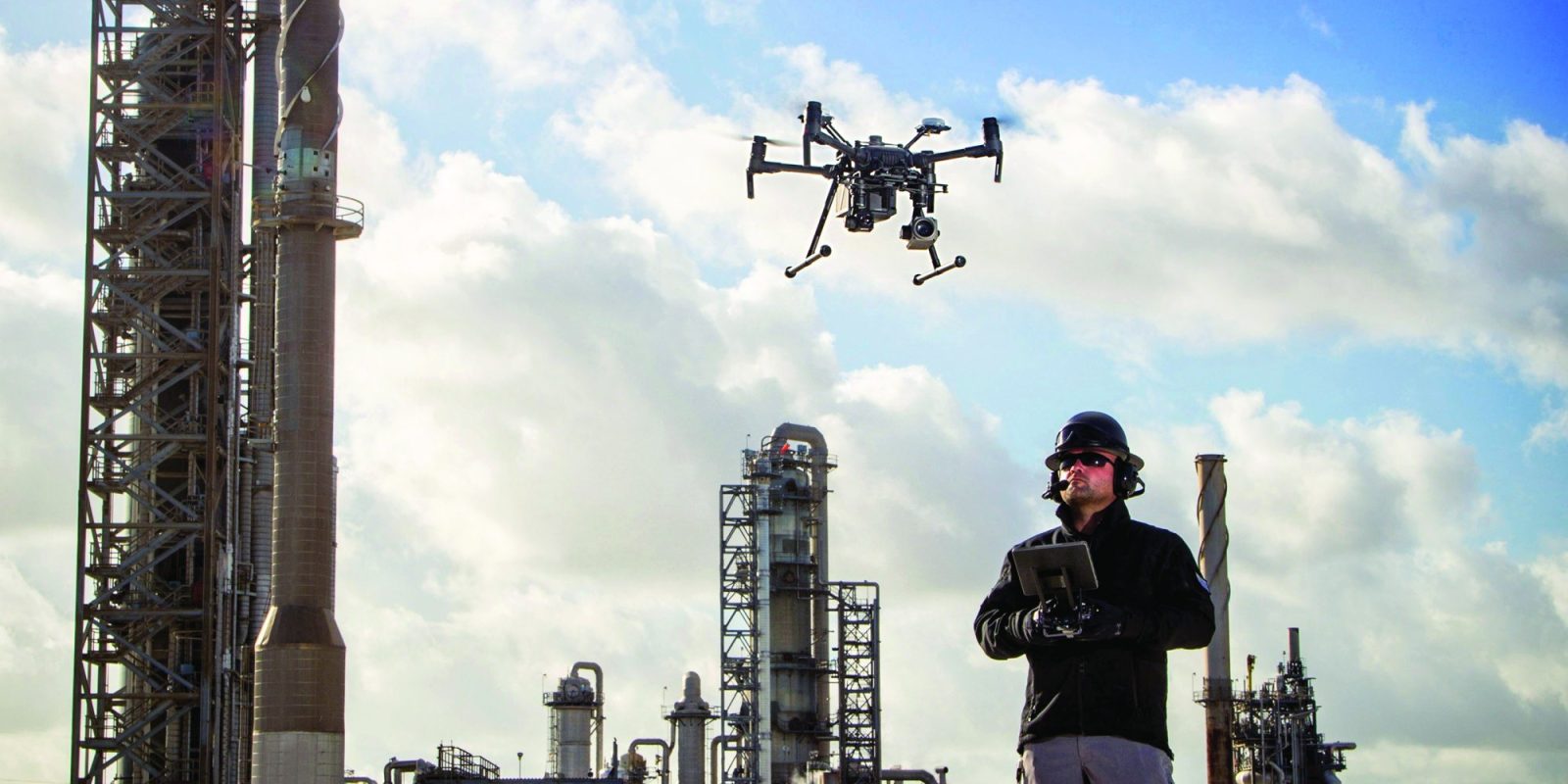 Drones keep workers safe from dangerous work