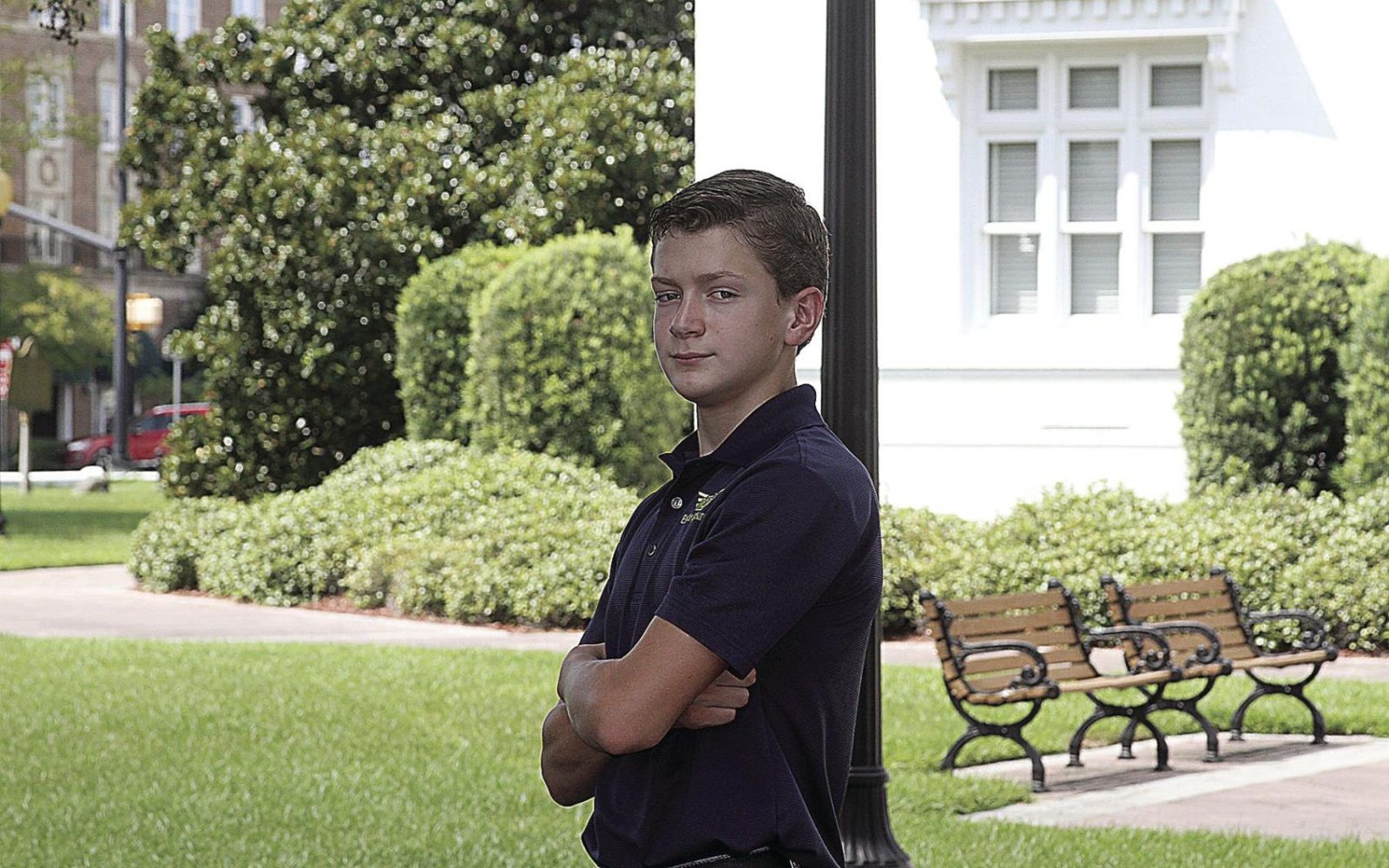 Fourteen-year-old is making money with his drone