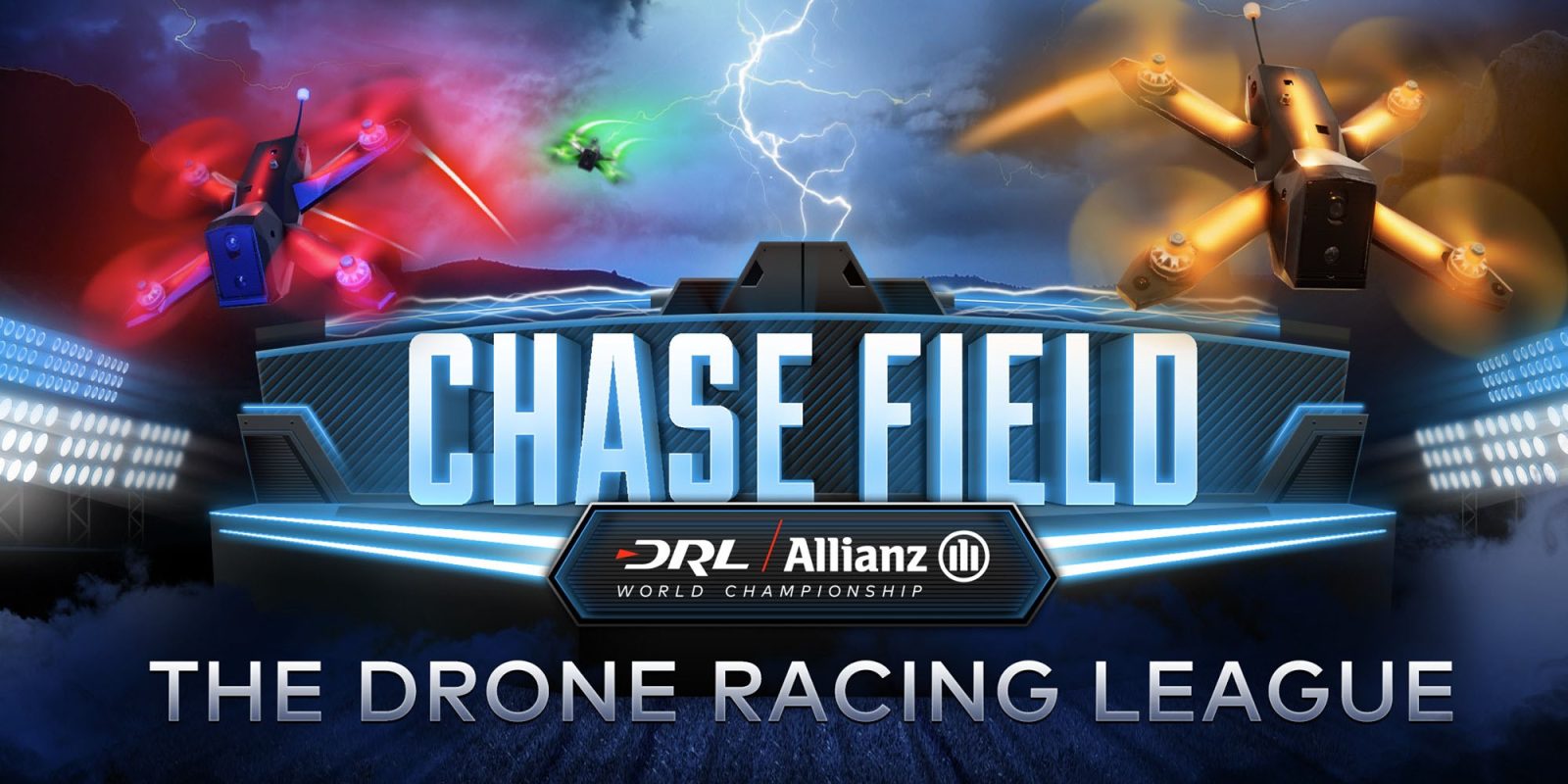 Drone Racing League live race