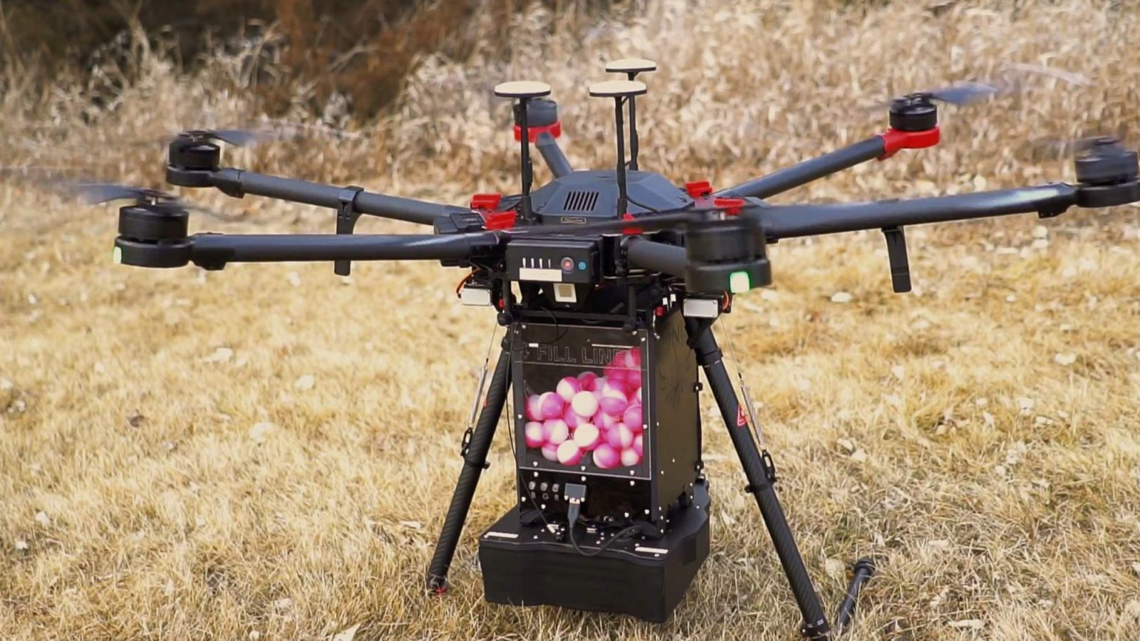 Self-igniting eggs dropped by ‘dragon’ drones can help save lives