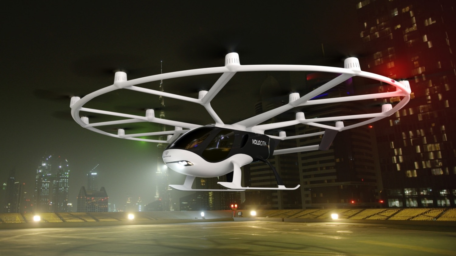 led by Volvo owner Geely, air-taxi Volocopter raises $55M