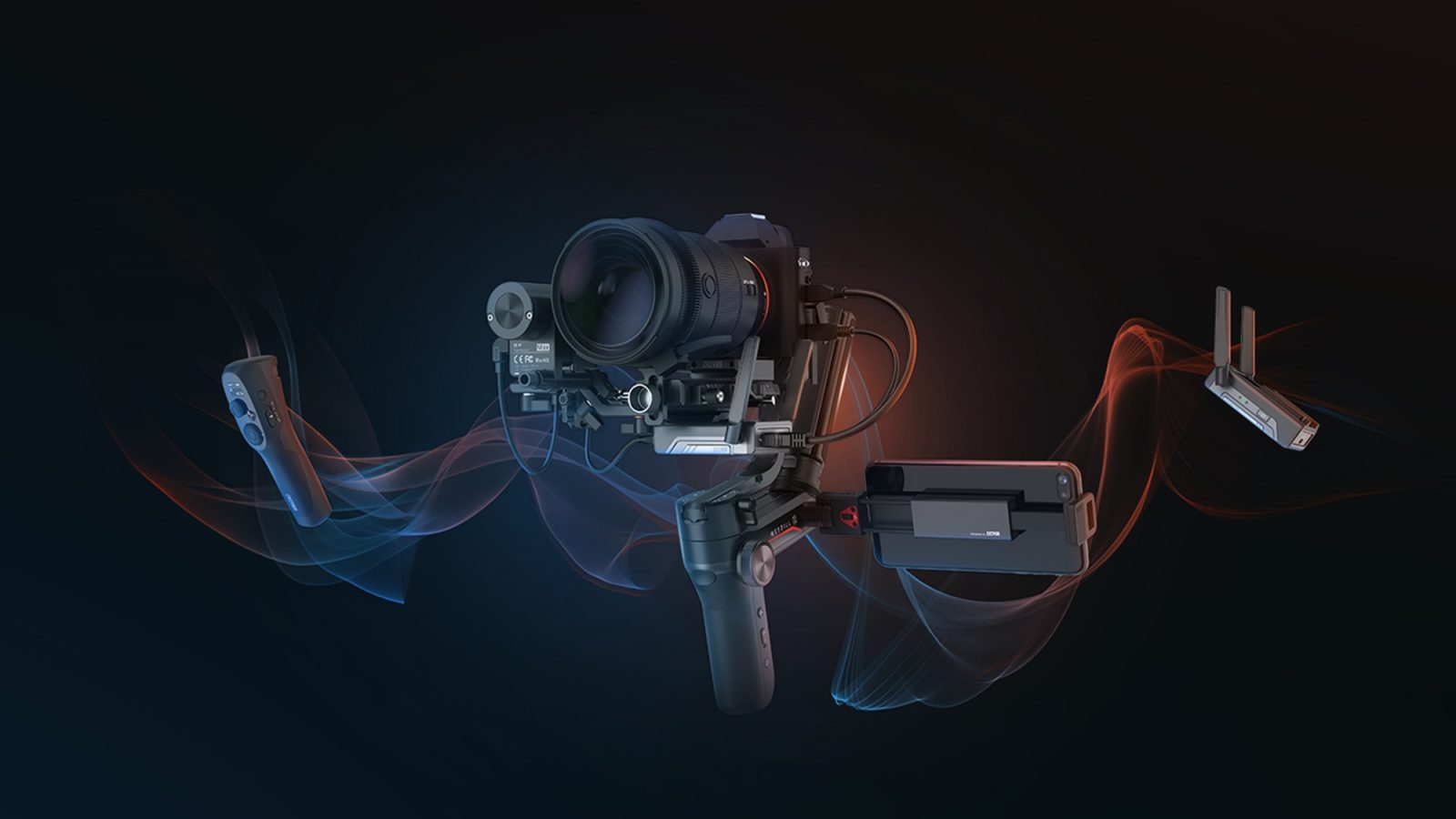 This new gimbal offers ultra-low latency image transmission in 1080p with an all-new TransMount Image Transmission Module.