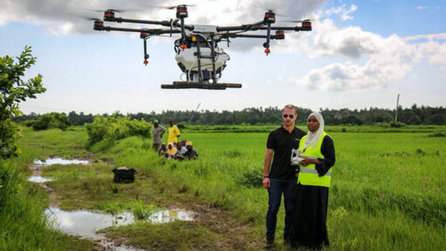 DJI Argas drone fights malaria in Zanzibar