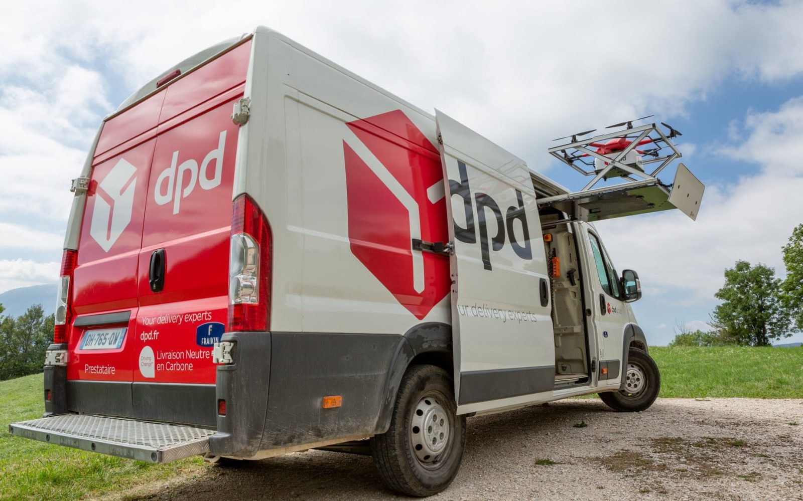 French postal service uses drone to deliver parcels to remote Alpine villages