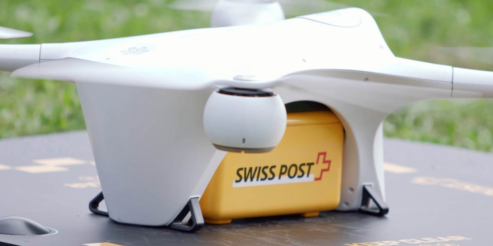Swiss Post drone delivery