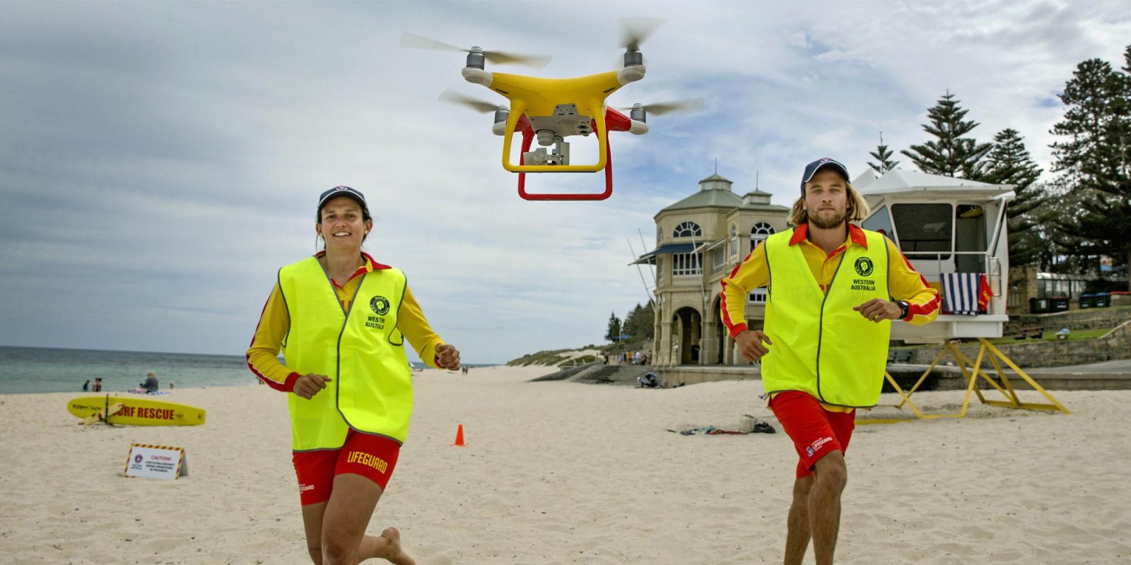 Drones Australian beaches