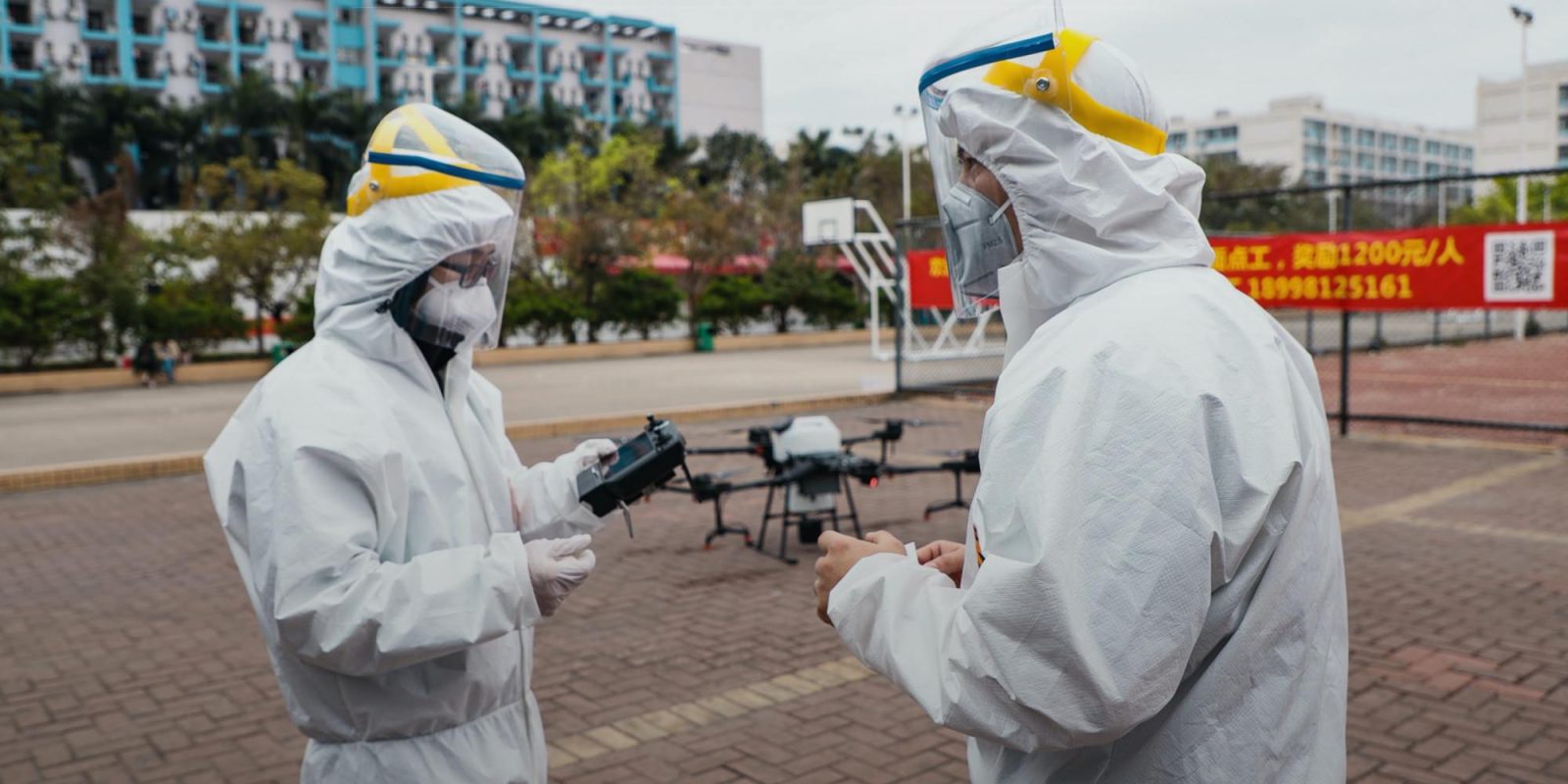 Countries use drones and other tech to fight Coronavirus